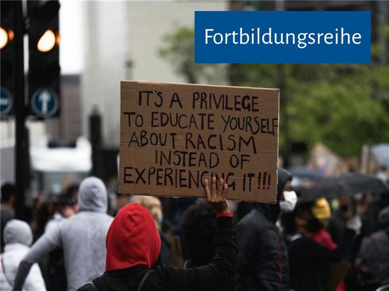 Einladung zur kostenlosen Online Workshop-Reihe mit 3 Terminen zum Thema Antidiskriminierung. Für alle interessierten Kolleg*innen einer Schulgemeinschaft.